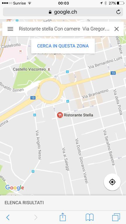 Ristorante Stella Con Camere Locarno Exteriér fotografie